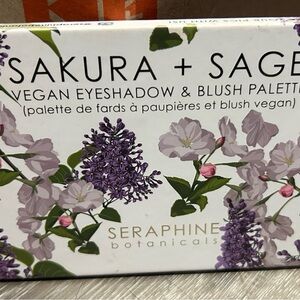 White Sakura + Sage Eyeshadow Palette